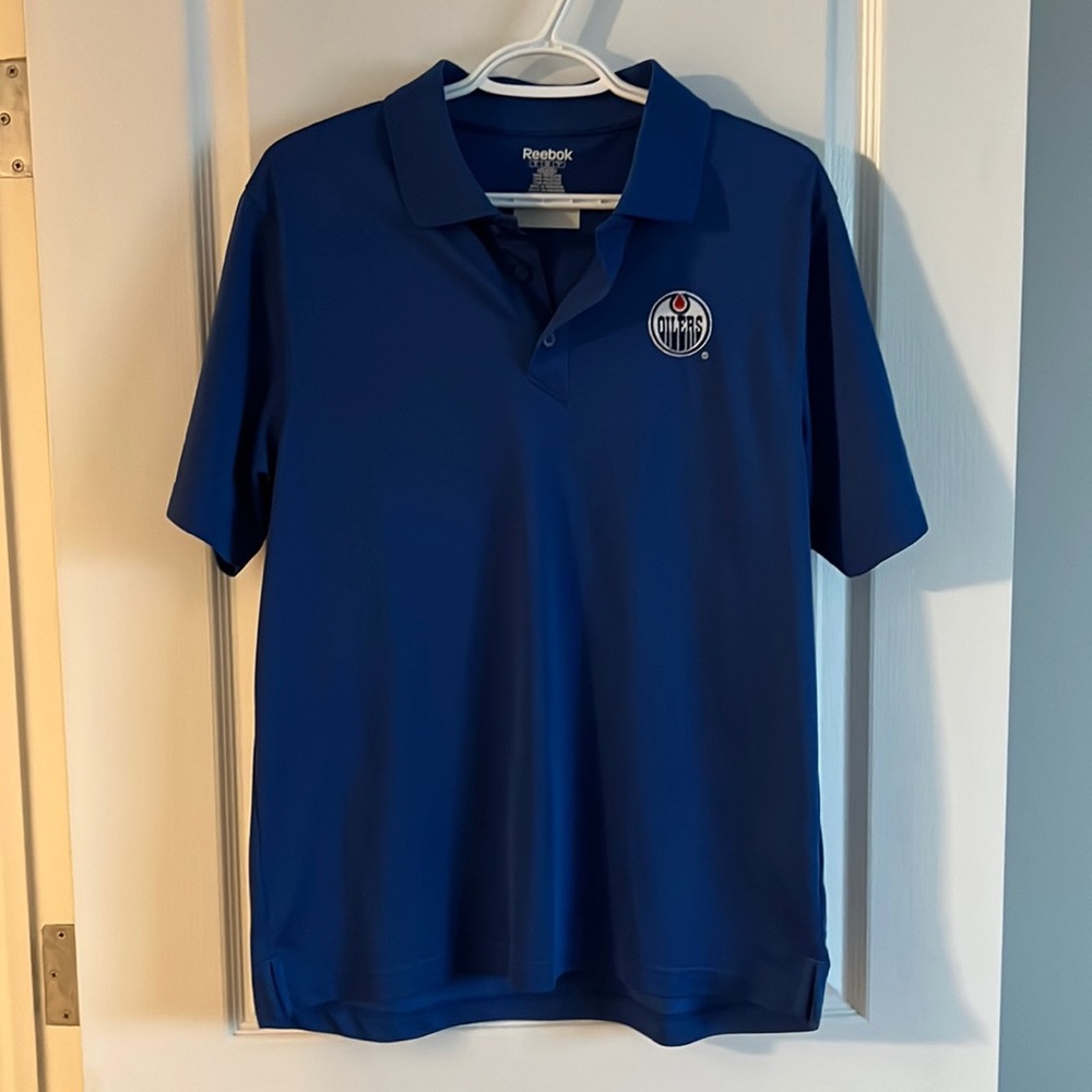 Reebok Edmonton Oilers Polo Sz S